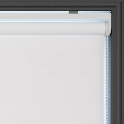 White Blackout Roller Blinds
