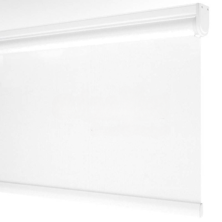 White Blackout Roller Blinds
