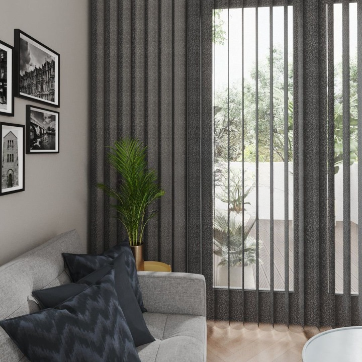 Blackpool Kationic Vertical Sheer Blind