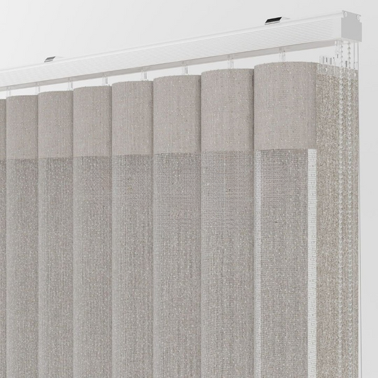 Bonito Cationic Vertical Sheer Blind