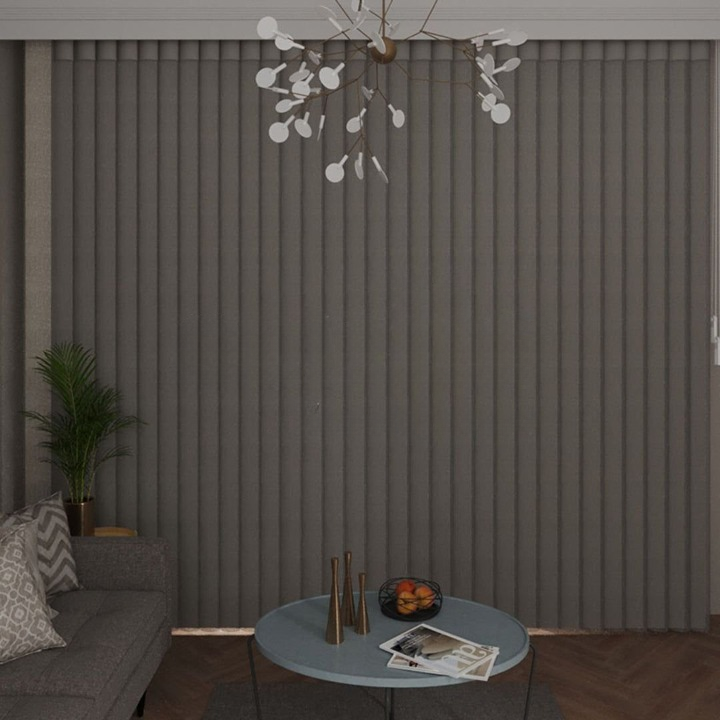 Bonito Cationic Vertical Sheer Blind