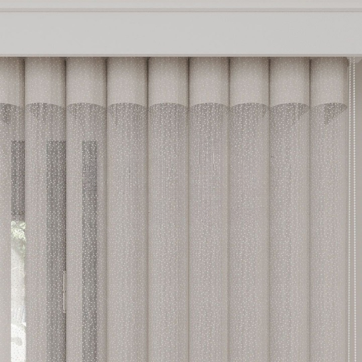 Bonito Cationic Vertical Sheer Blind