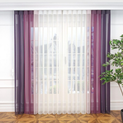Bordeaux Vertical Sheer Blind