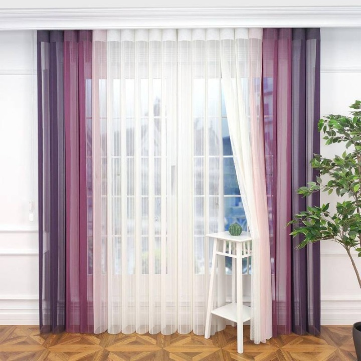 Bordeaux Vertical Sheer Blind