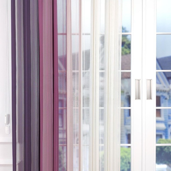 Bordeaux Vertical Sheer Blind