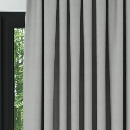 Grey Thermal Insulated Blackout Curtains
