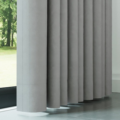 Grey Thermal Insulated Blackout Curtains