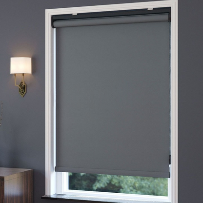 Grey Blackout Roller Blinds