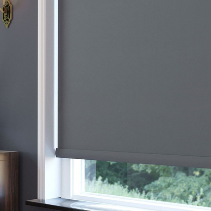 Grey Blackout Roller Blinds