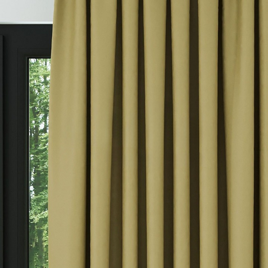 Mustard Yellow Thermal Insulated Blackout Curtains