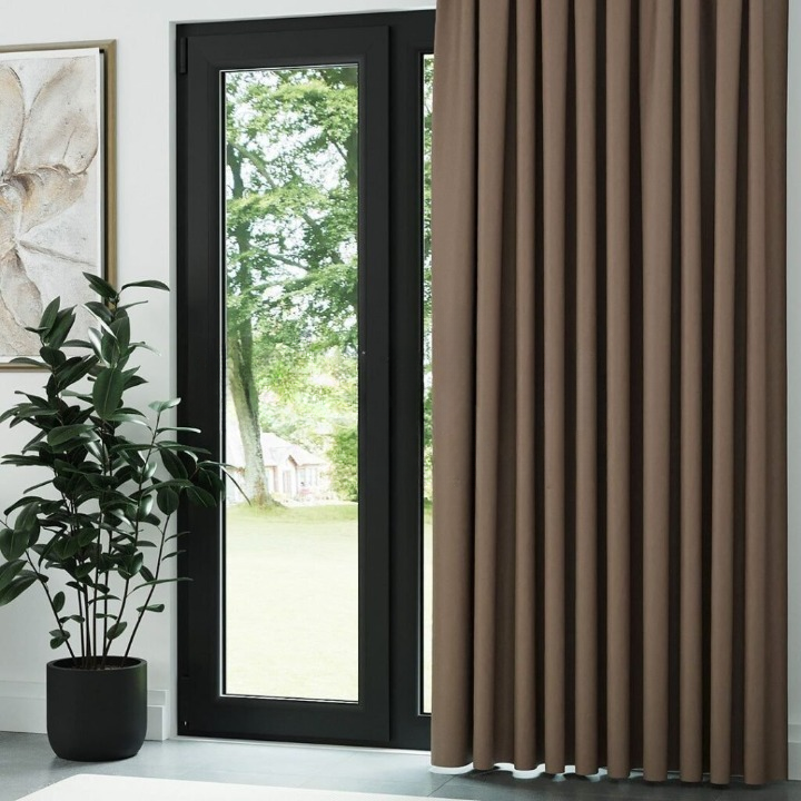 Chocolate Brown Thermal Insulated Blackout Curtains