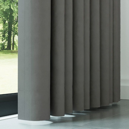 Charcoal Grey Thermal Insulated Blackout Curtains