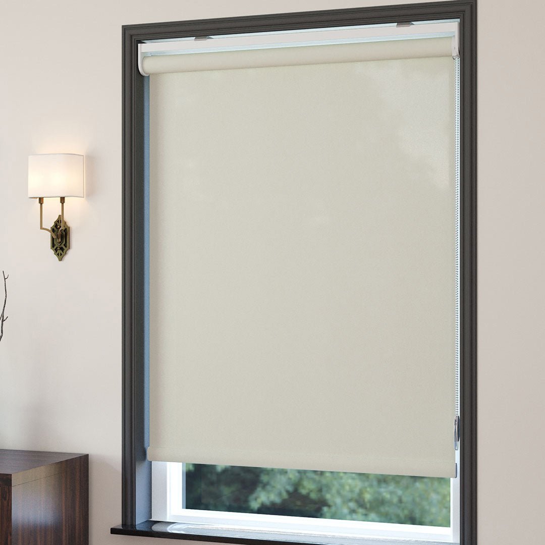 Dark Cream Matte Roller Blinds