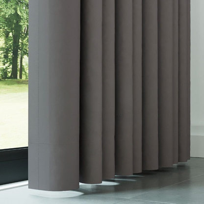 Dark Stone Thermal Insulated Blackout Curtains