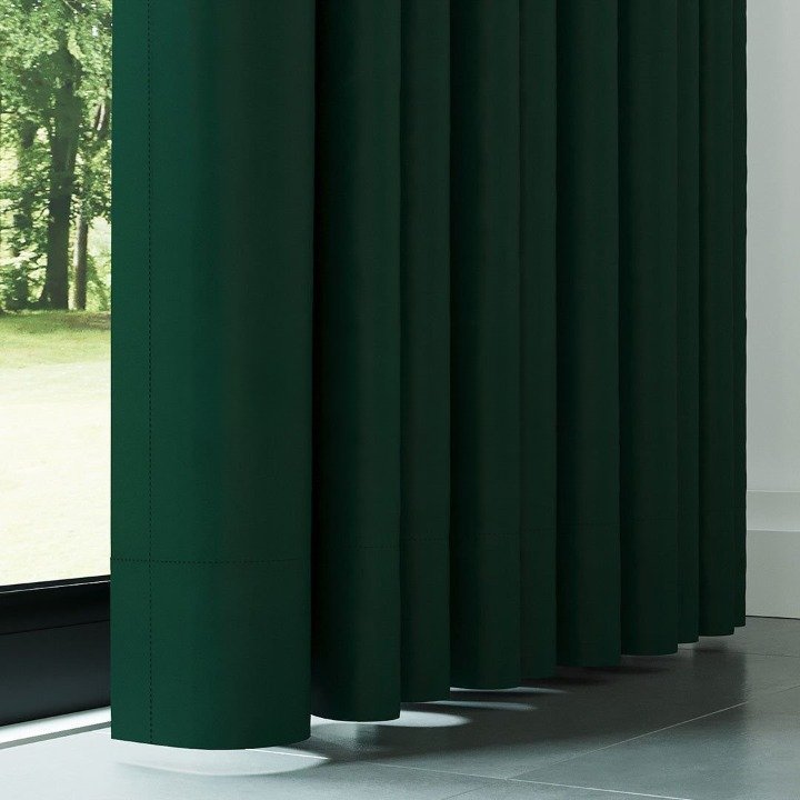 Forest Green Thermal Insulated Blackout Curtains