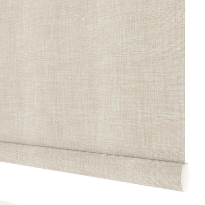 Cream Linen Textured Matte Roller Blinds