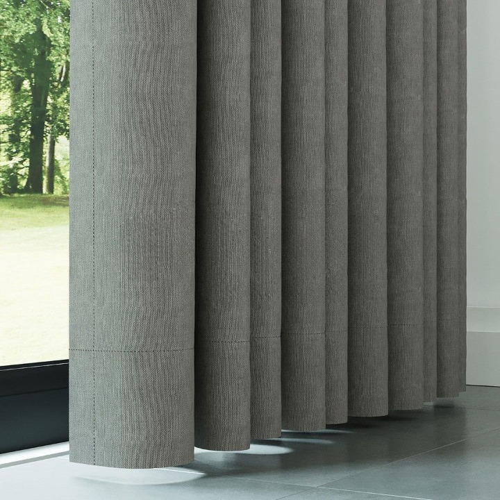 Stone Textured Linen Drapes
