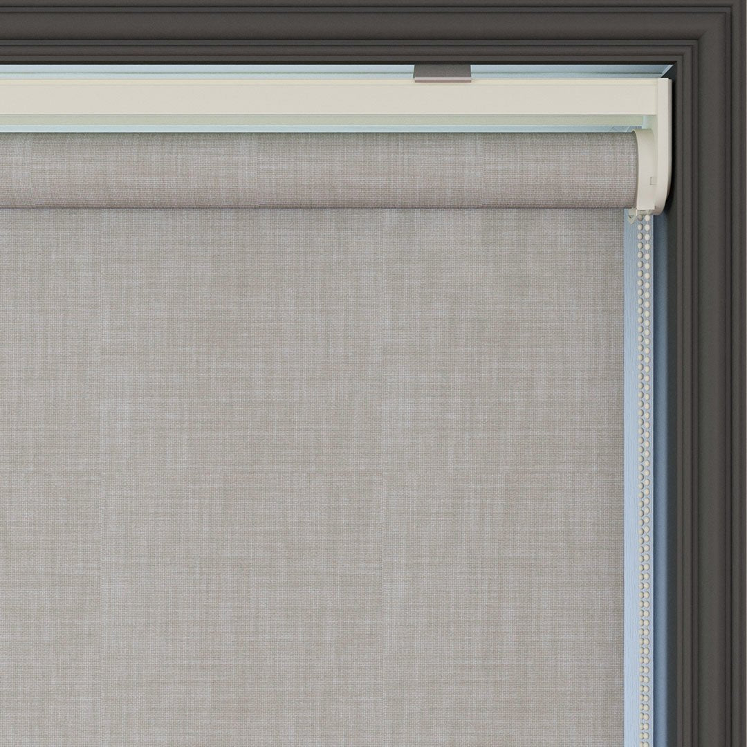 Mink Linen Textured Matte Roller Blinds