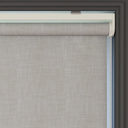 Mink Linen Textured Matte Roller Blinds