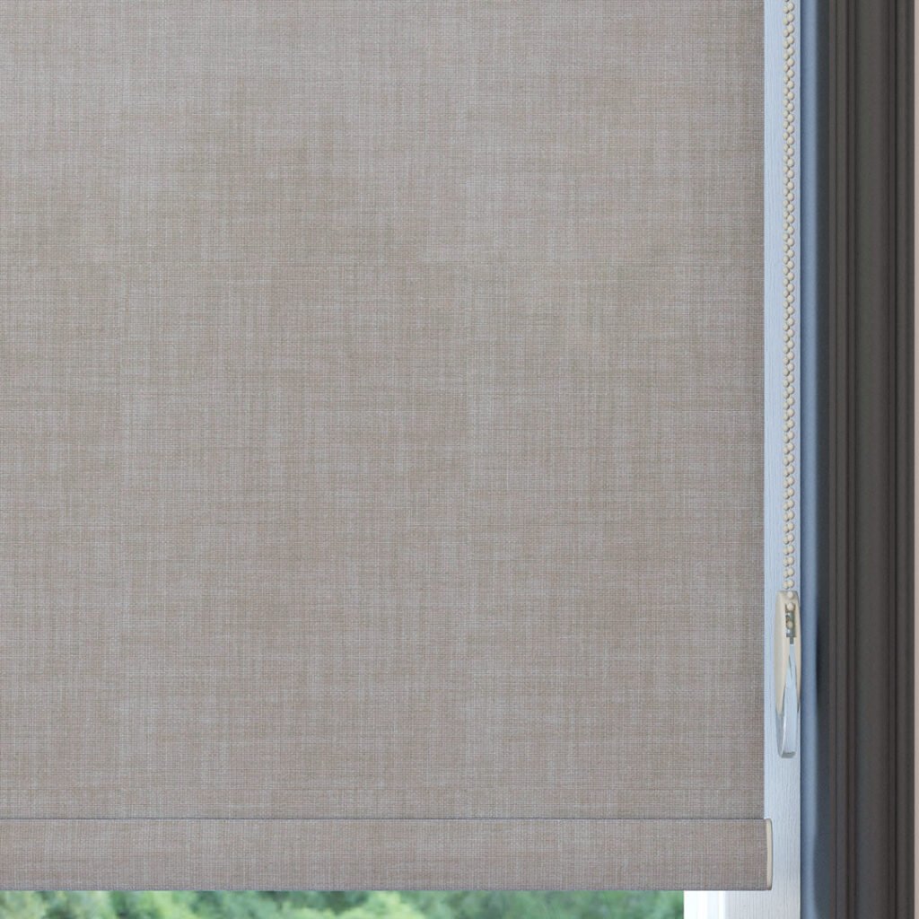 Mink Linen Textured Matte Roller Blinds