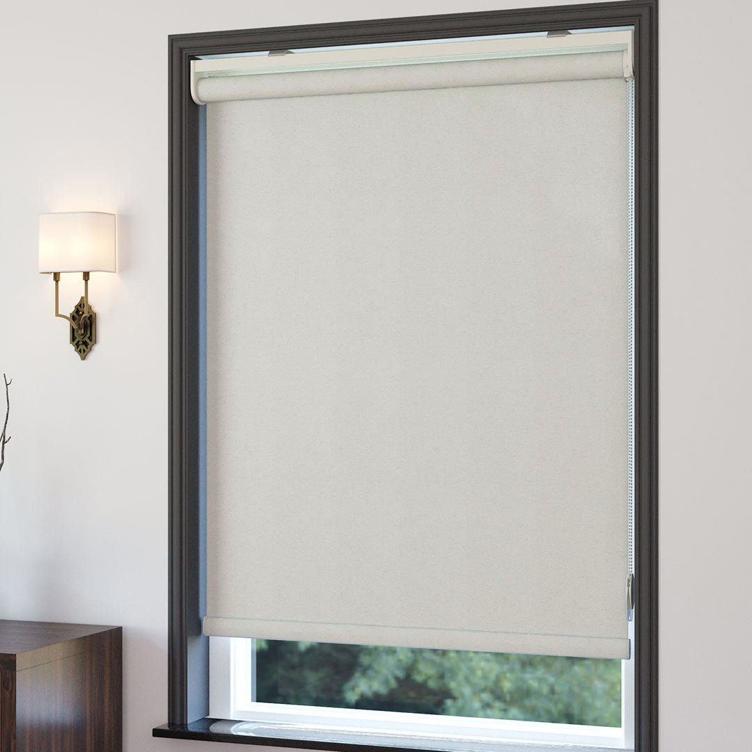 Mink Linen Textured Matte Roller Blinds