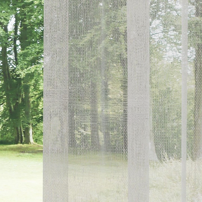Mink Shantung Textured Sheer Curtain